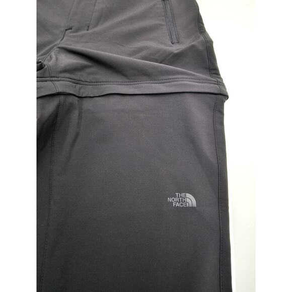 The North Face Women's Size 6 Reg Black Bridgeway Zip Off Pant NWT - Picture 6 of 15